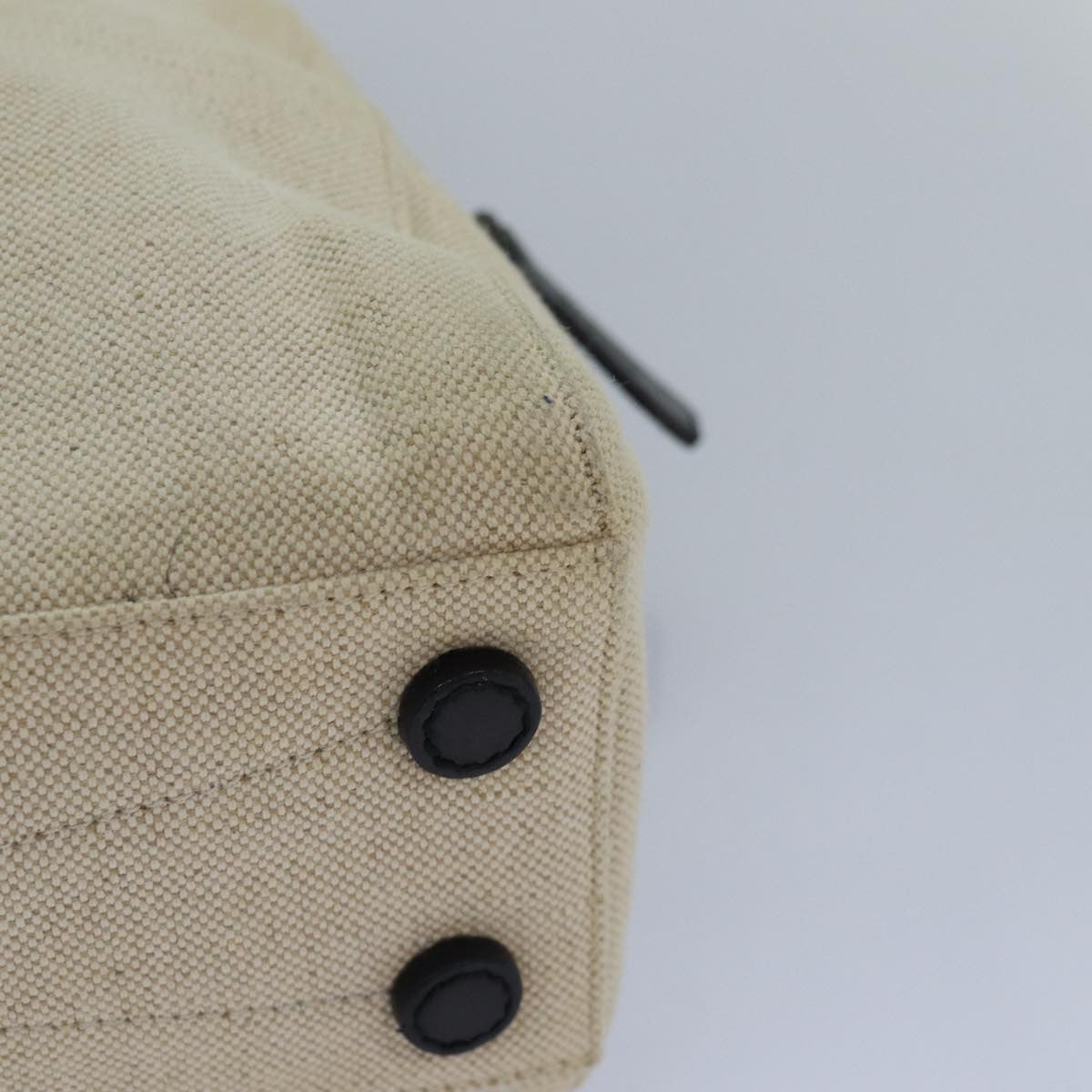 Prada Vintage Handbag Canvas, BEIGE, CANVAS, Handbag