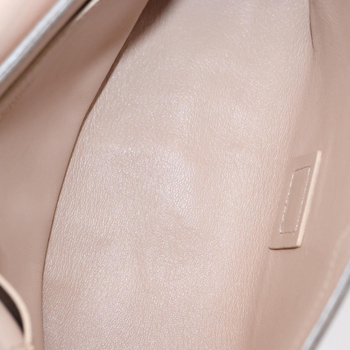 Chloe Elle Chain Clutch Leather, PINK, LEATHER, Shoulder bag