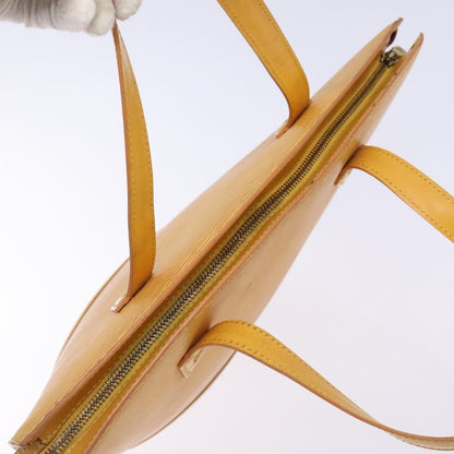 Louis Vuitton Saint Jacques Handbag Epi Leather, YELLOW, LEATHER, Handbag