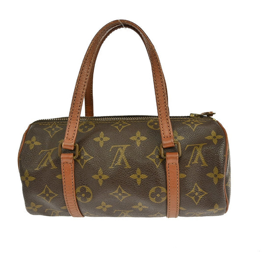 Louis Vuitton Papillon Handbag Monogram Canvas, BROWN, CANVAS, Handbag