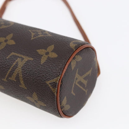 Louis Vuitton Papillon Pochette Monogram Canvas, BROWN, CANVAS, Clutche & pouche