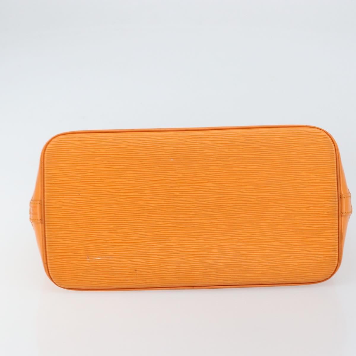 Louis Vuitton Vintage Alma Handbag Epi Leather, ORANGE, LEATHER, Handbag