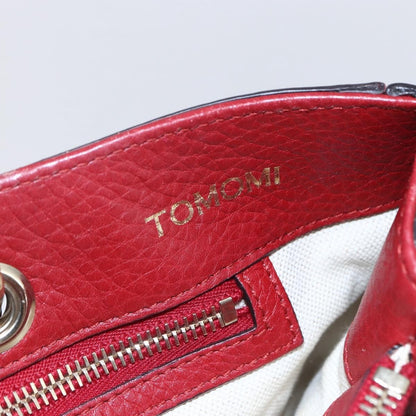 Gucci Bamboo Shopper Tote Leather, RED, LEATHER, Tote bag