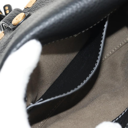 Chloe Marcie Belt Bag Leather, BLACK, LEATHER, Shoulder bag