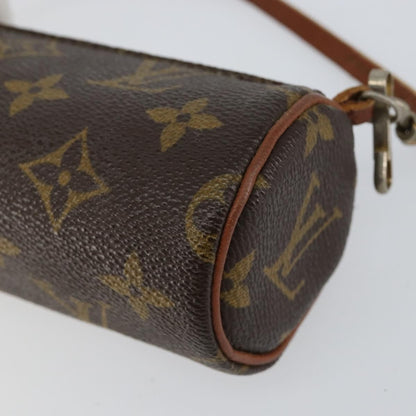 Louis Vuitton Papillon Pochette Monogram Canvas, BROWN, CANVAS, Clutche & pouche