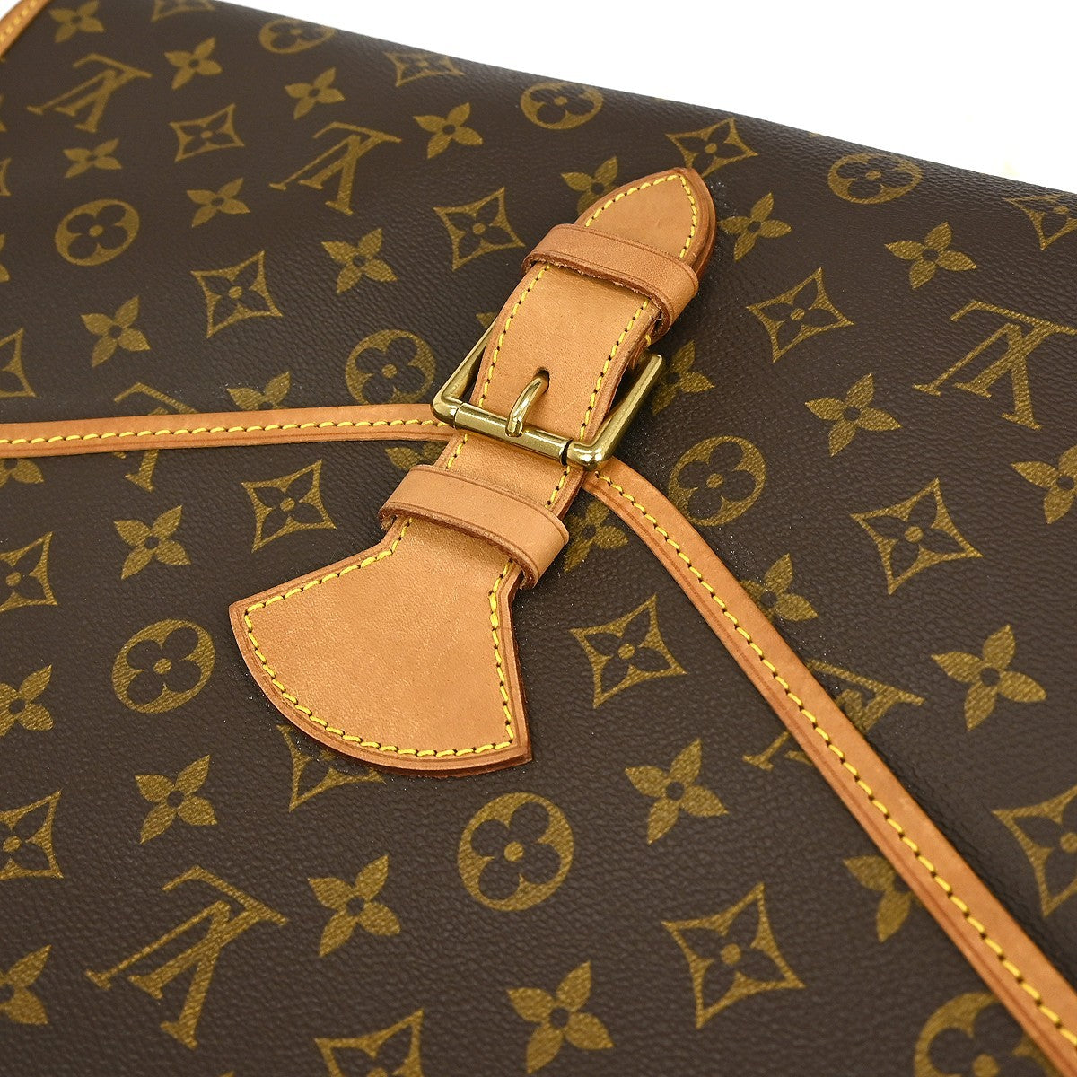 Louis Vuitton Beverly Briefcase Monogram Canvas, BROWN, CANVAS, Briefcase