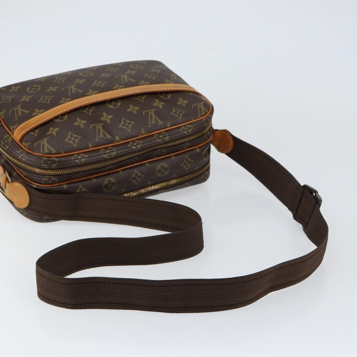 Louis Vuitton Reporter Bag Monogram Canvas, BROWN, CANVAS, Shoulder bag