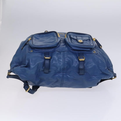 Gucci Darwin Convertible Backpack Leather, BLUE, LEATHER, Backpack