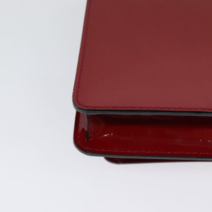 Louis Vuitton Monceau Handbag Vernis, RED, PATENT_LEATHER, Handbag