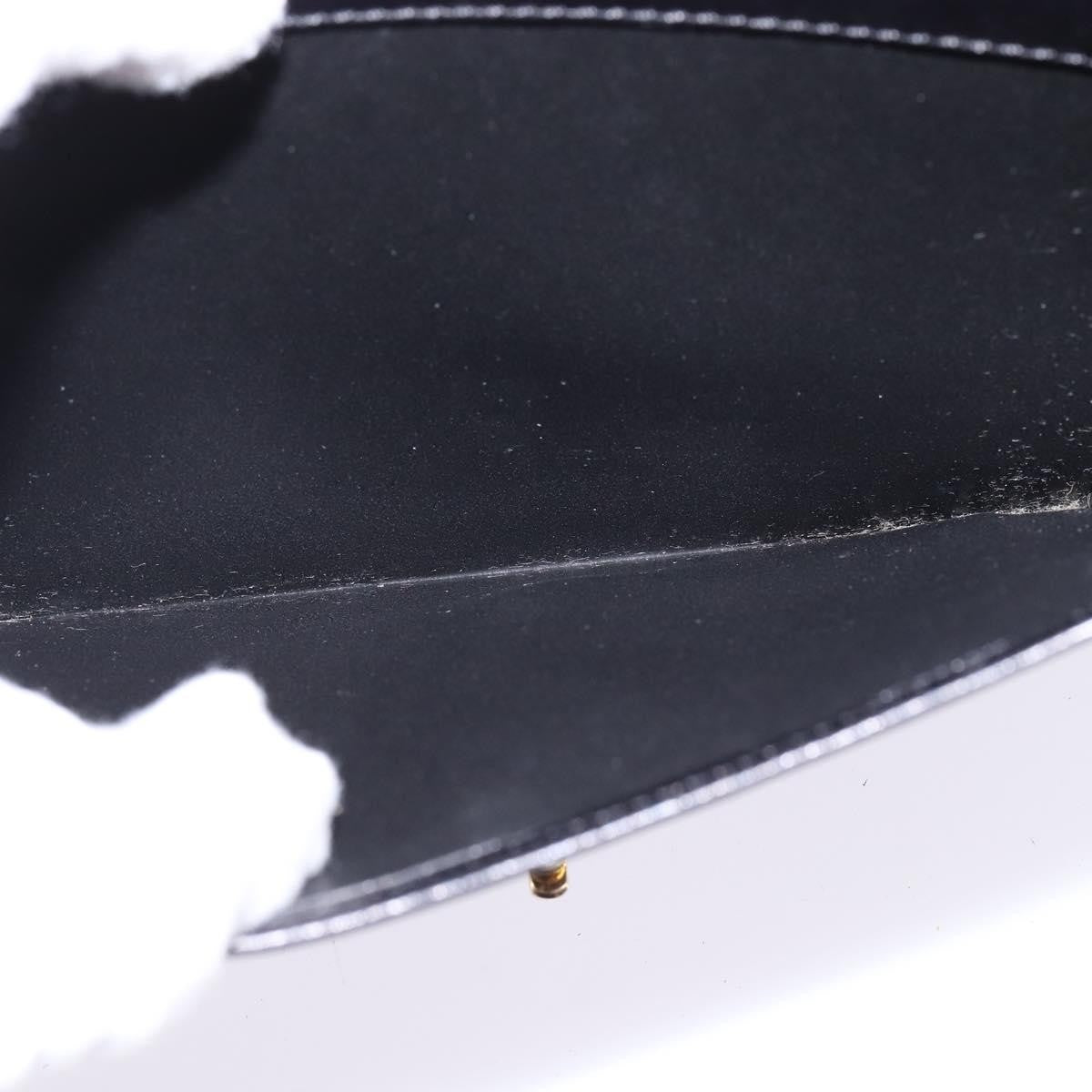 Celine Flap Shoulder Bag Leather, BLACK, LEATHER, Shoulder bag