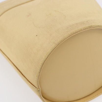 Salvatore Ferragamo Vala Handbag Canvas, YELLOW, CANVAS, Handbag