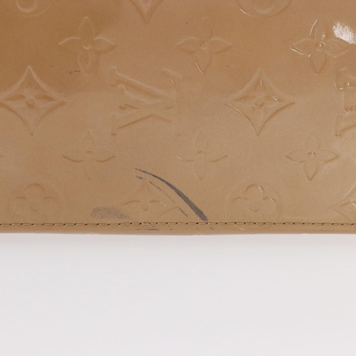 Louis Vuitton Reade Handbag Monogram Vernis, BEIGE, PATENT_LEATHER, Handbag