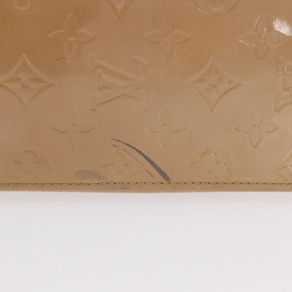 Louis Vuitton Reade Handbag Monogram Vernis, BEIGE, PATENT_LEATHER, Handbag