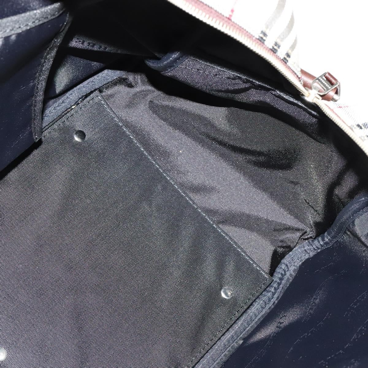 Burberry Nova Check Bowling Bag Canvas, BEIGE, NYLON, Travel bag