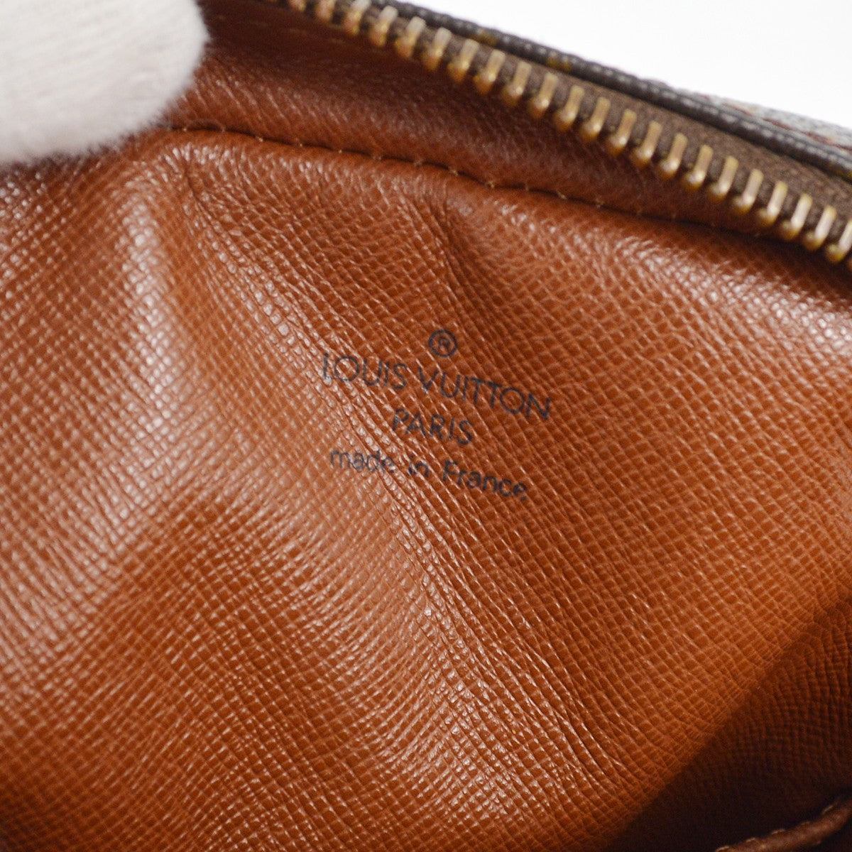 Louis Vuitton Amazone Bag Monogram Canvas, BROWN, CANVAS,LEATHER, Shoulder bag