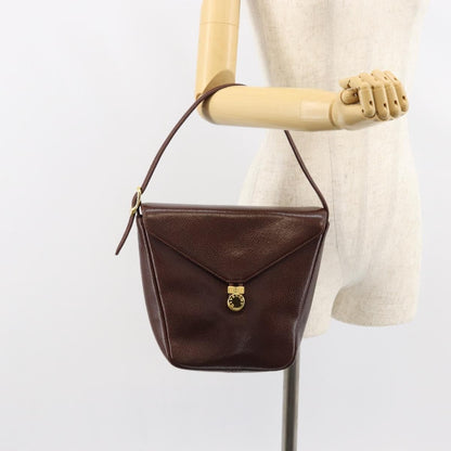 Givenchy Shoulder Bag Leather, BROWN, LEATHER, Shoulder bag