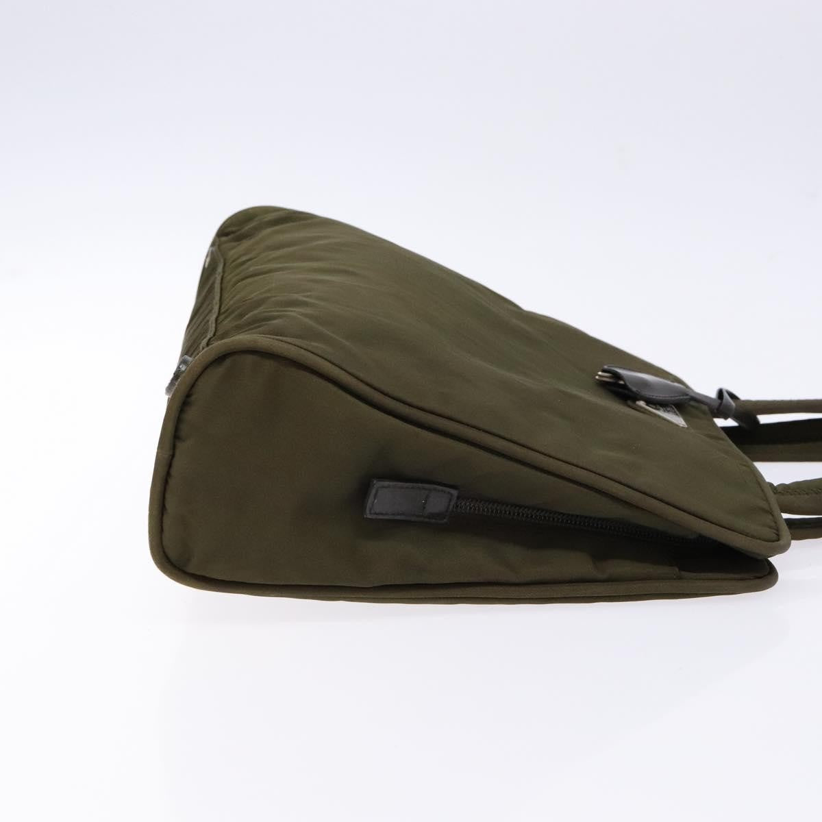 Prada Tote Vitello Daino Vitello Daino, GREEN, NYLON, Tote bag