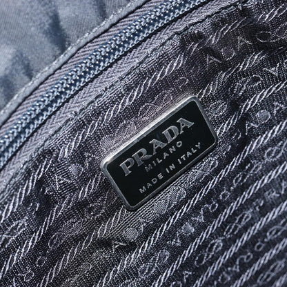 Prada Vintage Tote Nylon, BLACK, NYLON, Tote bag