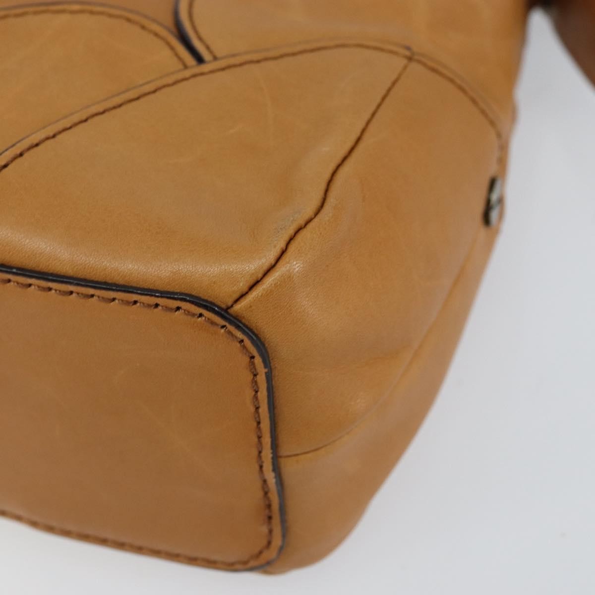 Chloe Vintage handbag Leather, BROWN, LEATHER, Shoulder bag