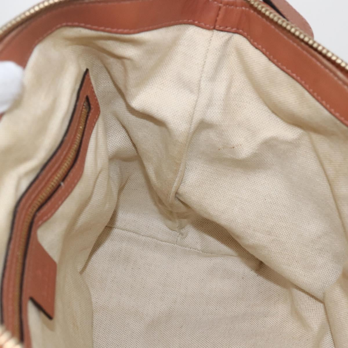 Gucci Vintage tote Canvas, BROWN, CANVAS, Tote bag