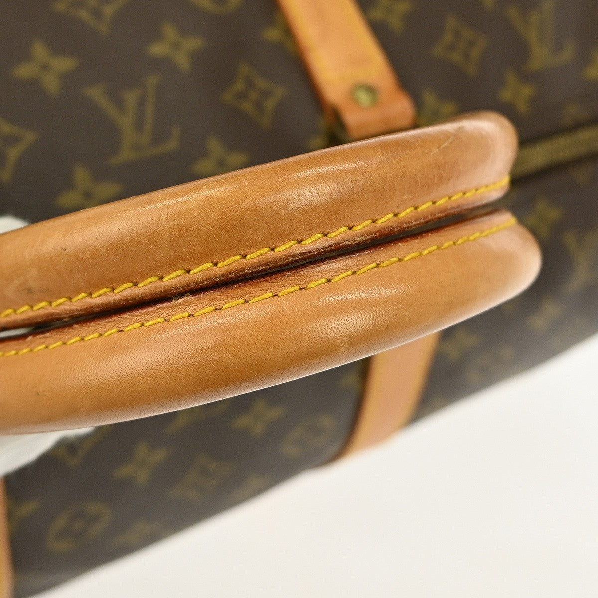 Louis Vuitton Keepall Bag Monogram Canvas, BROWN, CANVAS, Travel bag