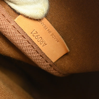 Louis Vuitton Saumur Handbag Monogram Canvas, BROWN, CANVAS, Shoulder bag