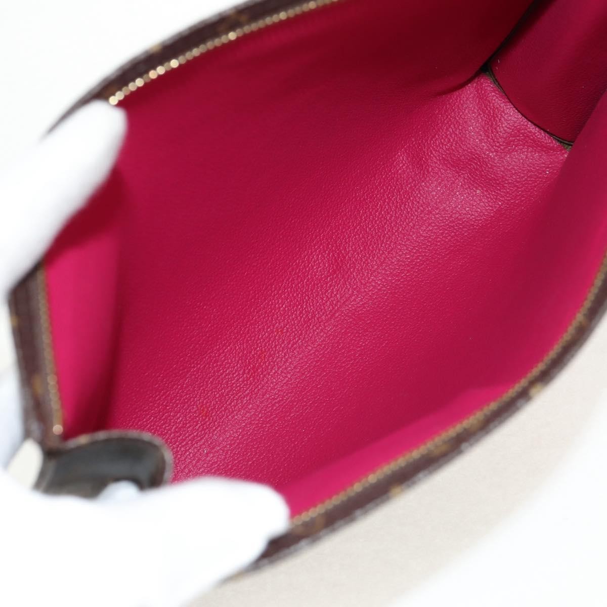 Louis Vuitton Toiletry Pouch Limited Edition Patches Monogram Canvas, BROWN, CANVAS, Clutche & pouche