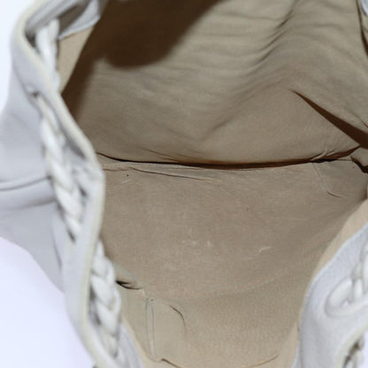 Bottega Veneta Julie Tote Leather, WHITE, LEATHER, Tote bag