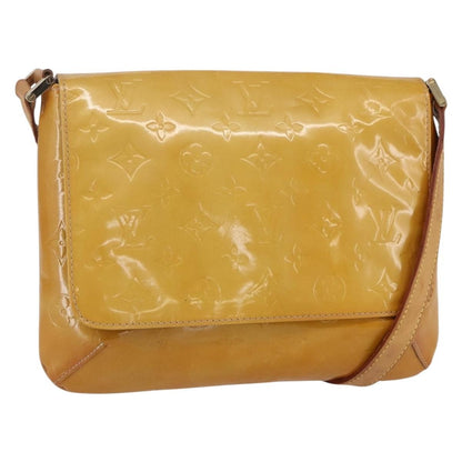 Louis Vuitton Thompson Street Handbag Monogram Vernis, BEIGE, PATENT_LEATHER, Shoulder bag