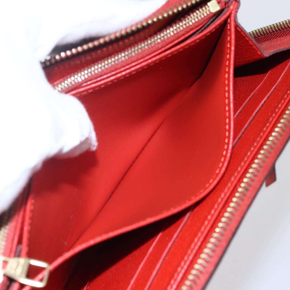 Louis Vuitton Portefeuille zippy Monogramme Empreinte Monogramme Empreinte, RED, LEATHER, Wallets