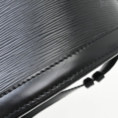 Louis Vuitton Cluny Shoulder Bag Epi Leather, Black, Leather, Shoulder Bag