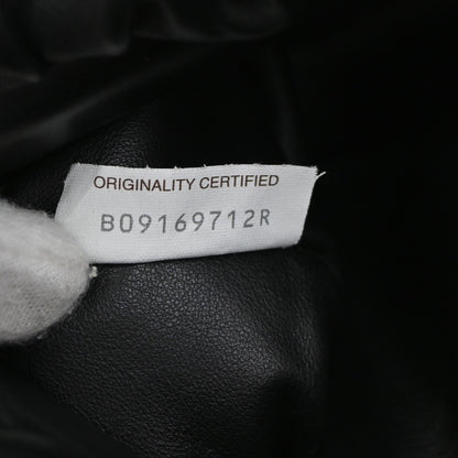 Bottega Veneta The Chain Pouch Leather, BLACK, LEATHER, Shoulder bag