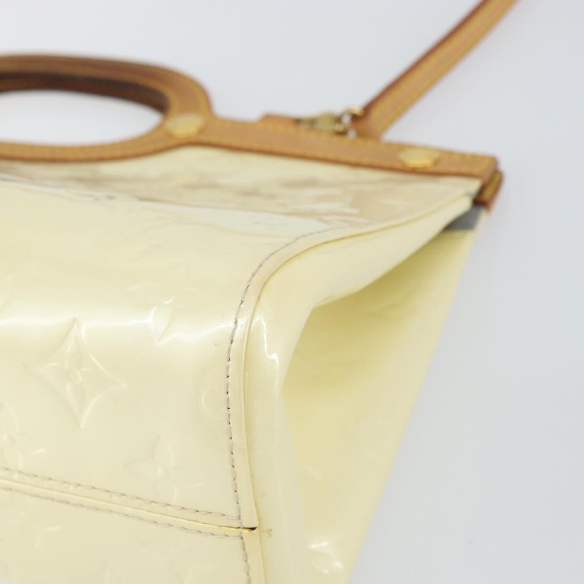 Louis Vuitton Roxbury Drive Handbag Monogram Vernis, BEIGE, PATENT_LEATHER, Handbag