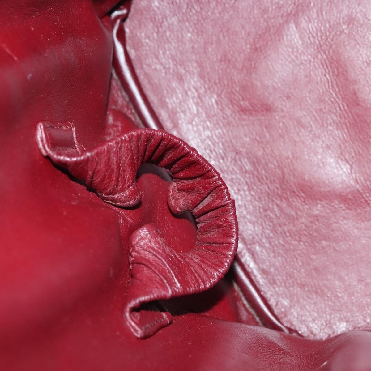 Chanel Vanity pouch Leather, BLACK, LEATHER, Toiletry Case