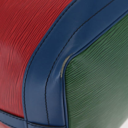 Louis Vuitton Tricolor Noe Handbag Epi Leather, RED, LEATHER, Shoulder bag