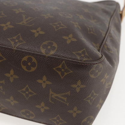 Louis Vuitton Looping Handbag Monogram Canvas, BROWN, CANVAS, Shoulder bag