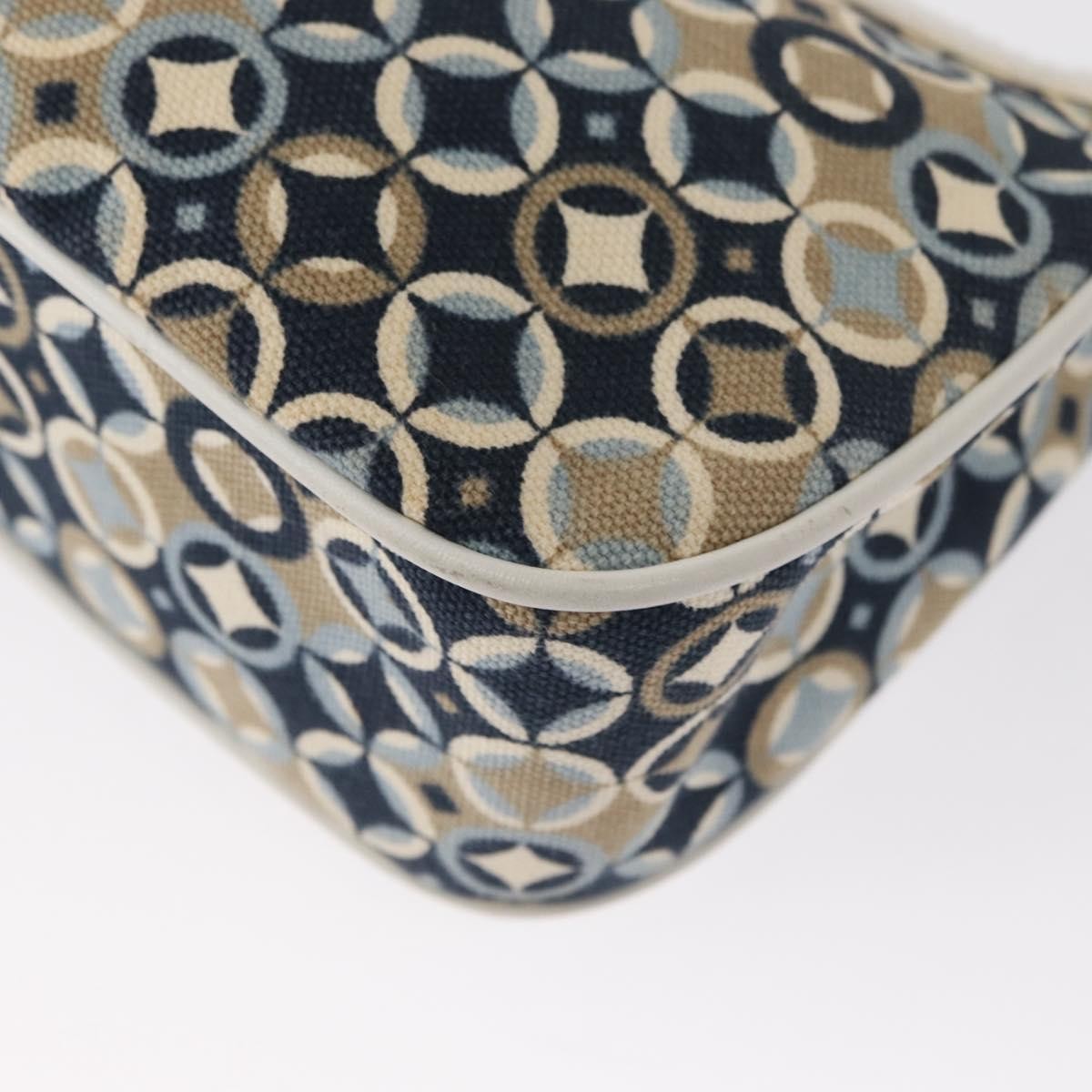 Celine Vintage Pochette Shoulder Bag Canvas, NAVY, CANVAS, Clutche & pouche