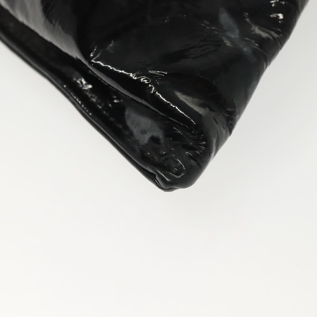 Chanel Bon Bon Pyramid Wristlet Patent, BLACK, PATENT_LEATHER, Shoulder bag