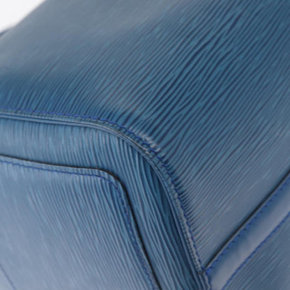 Louis Vuitton Speedy Handbag Epi Leather, BLUE, LEATHER, Handbag