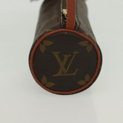 Louis Vuitton Papillon Pochette Monogram Canvas, BROWN, CANVAS, Handbag
