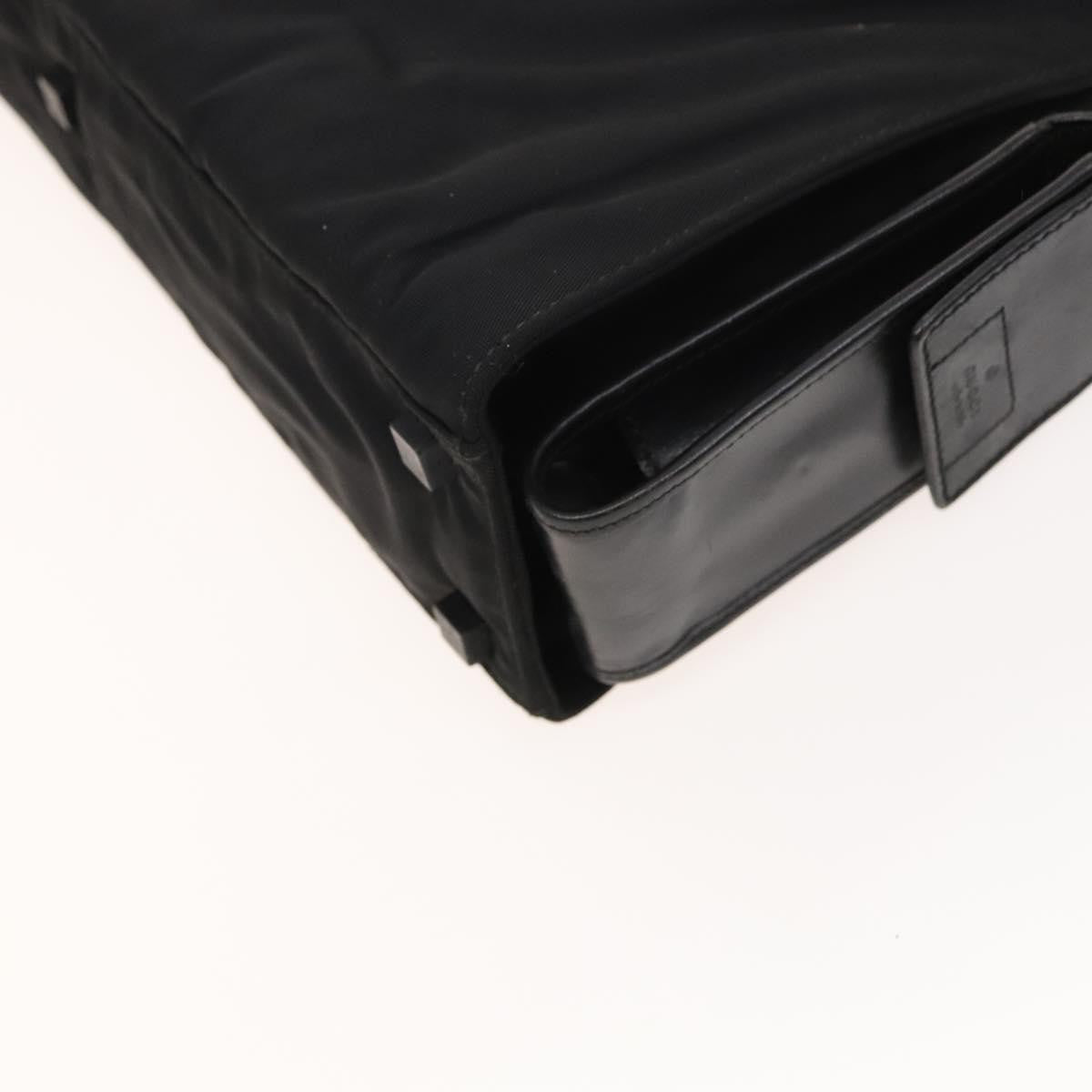 Gucci Vintage Handbag Nylon, BLACK, NYLON, Handbag