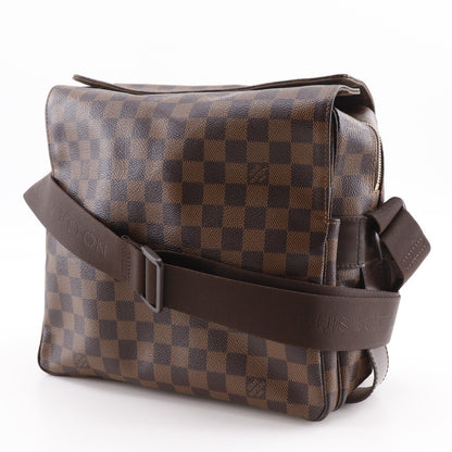 Louis Vuitton Naviglio Handbag Damier, BROWN, CANVAS, Shoulder bag