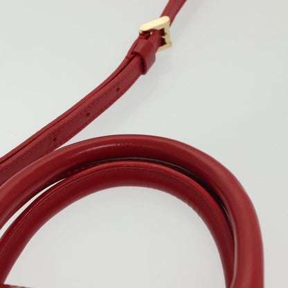 Louis Vuitton Danura Handbag Epi, RED, LEATHER, Handbag