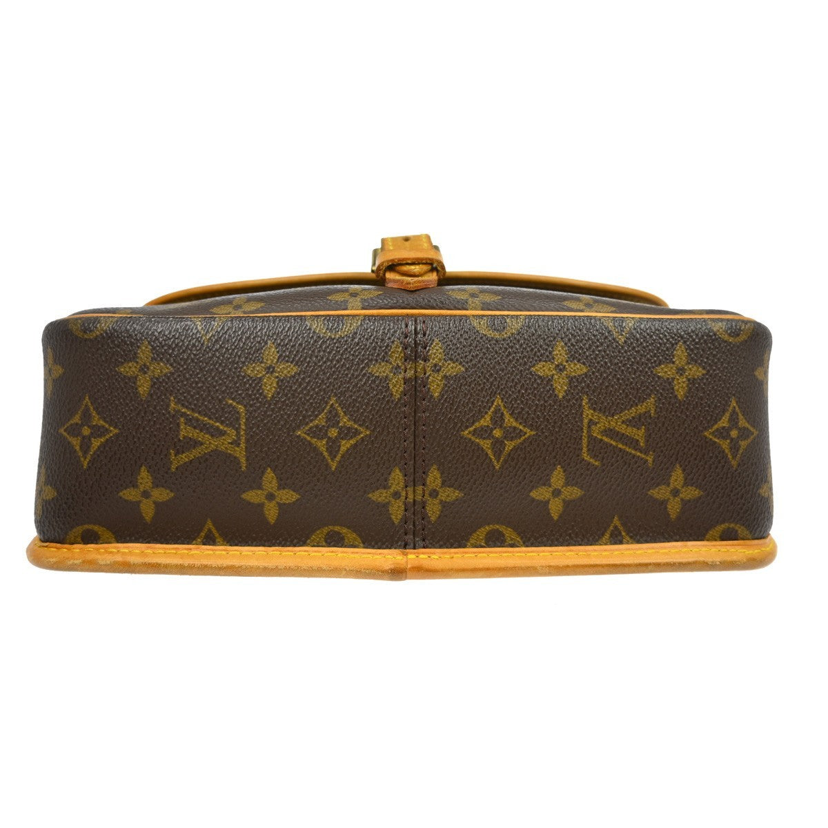 Louis Vuitton Sologne Handbag Monogram Canvas, Brown, Canvas, Shoulder Bag