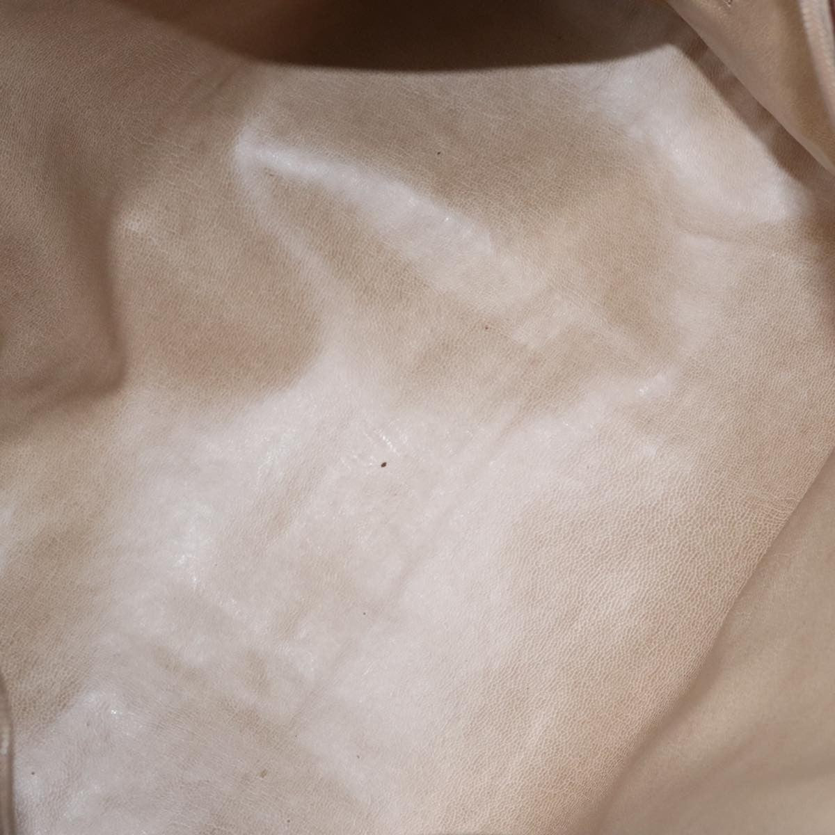 Celine Vintage Macadam Handbag Macadam, BEIGE, LEATHER, Handbag