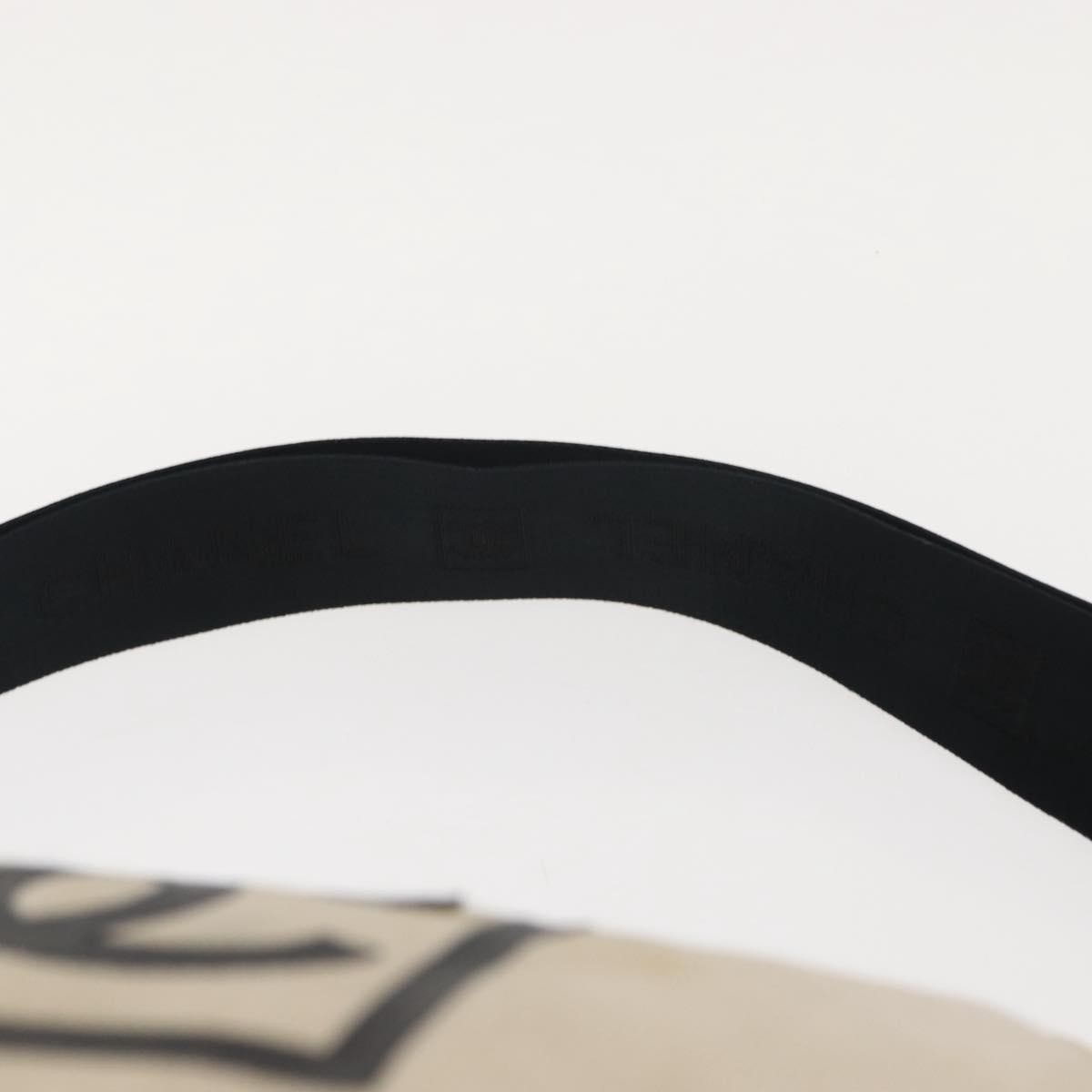 Chanel Vintage Crossbody Bag Canvas, BEIGE, CANVAS, Shoulder bag