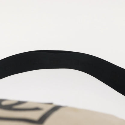 Chanel Vintage Crossbody Bag Canvas, BEIGE, CANVAS, Shoulder bag