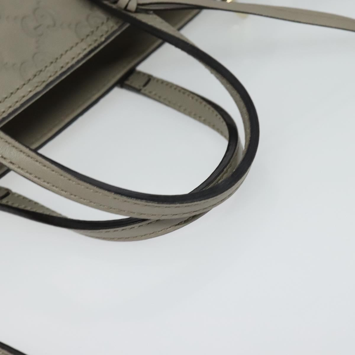 Gucci Bree Tote Guccissima Leather, GRAY, LEATHER, Tote bag