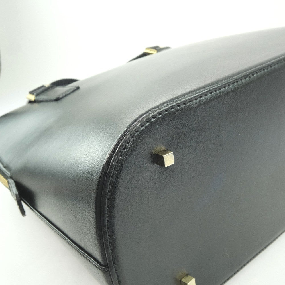 Salvatore Ferragamo Vintage Top handle handbag Calfskin, BLACK, LEATHER, Handbag