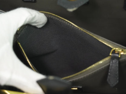 Fendi 2Jours Bag Leather, BLACK, LEATHER, Handbag